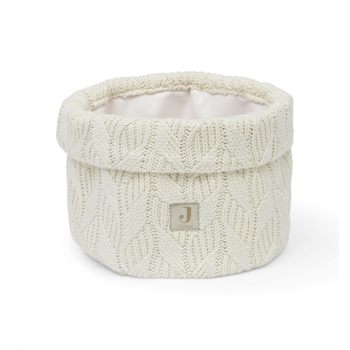 JOLLEIN – Panier de rangement knit ivoire