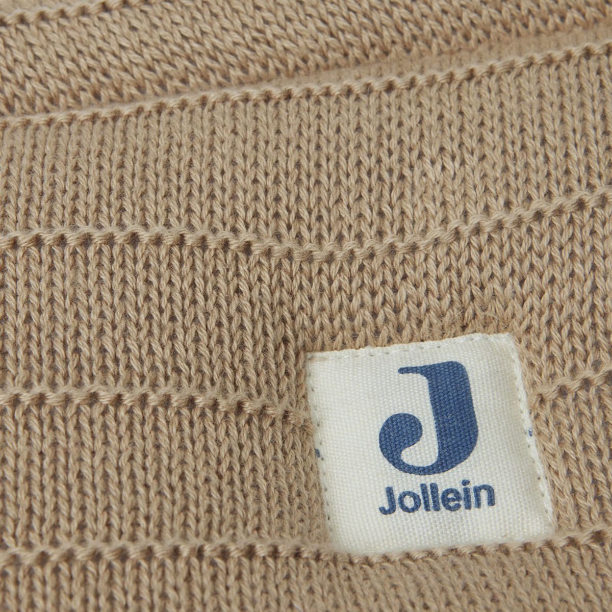 JOLLEIN – Tour de lit 35×180 pure knit biscuit