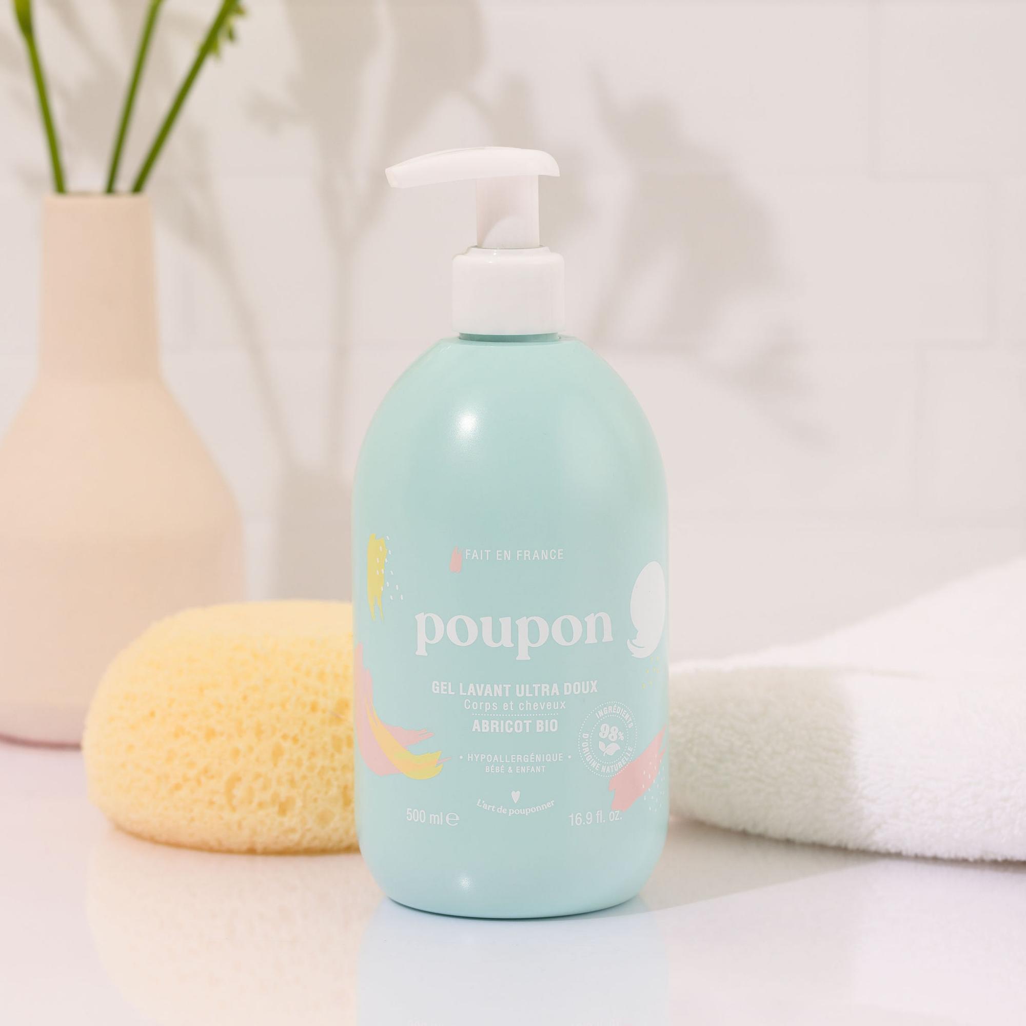 Poupon – Gel lavant corps et cheveux