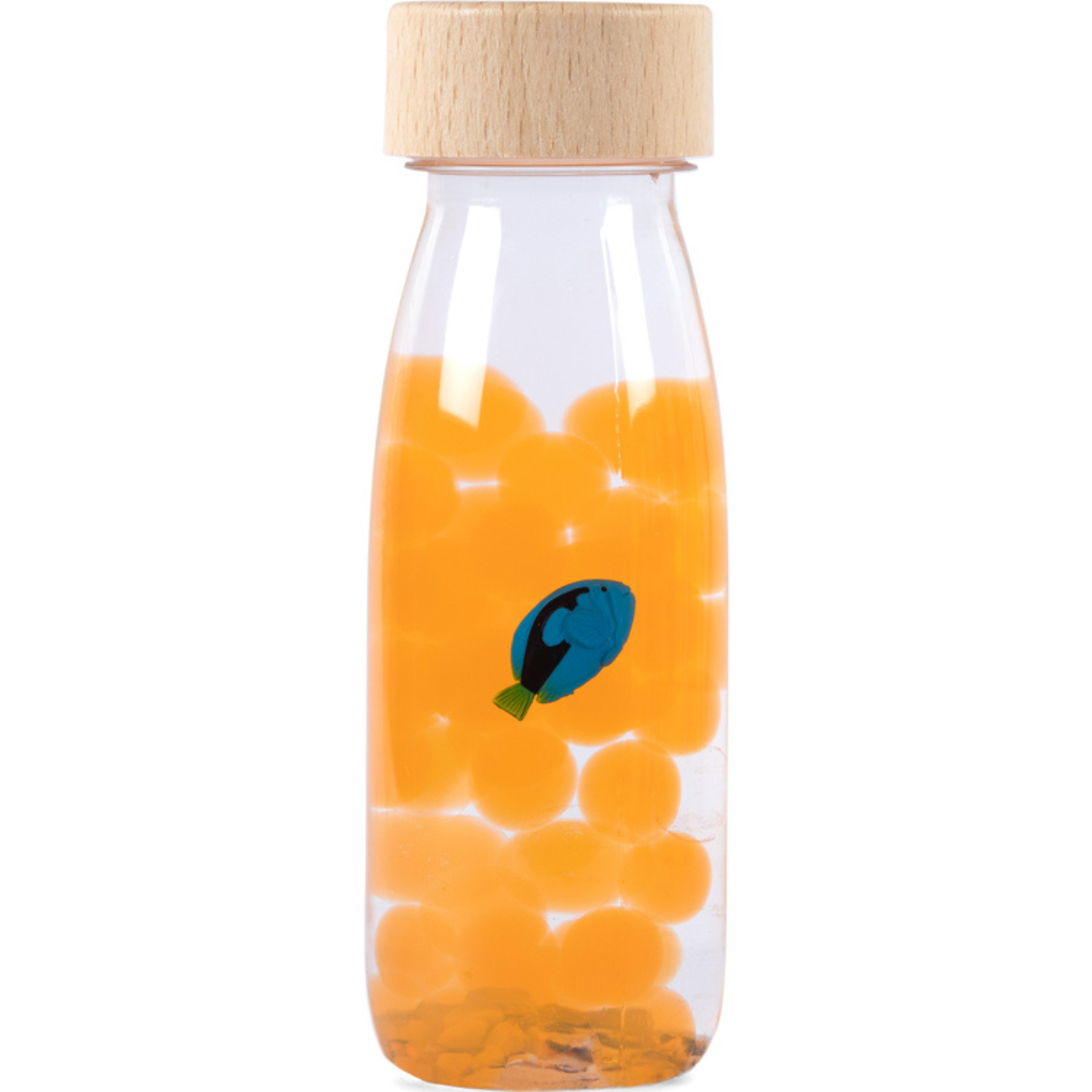 PETIT BOUM – Bouteille sensorielle sound poisson orange