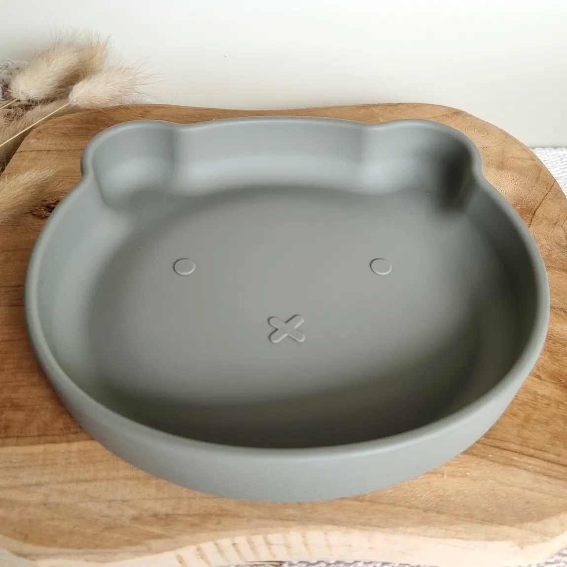 Rammelaartje – Assiette silicone ours sage